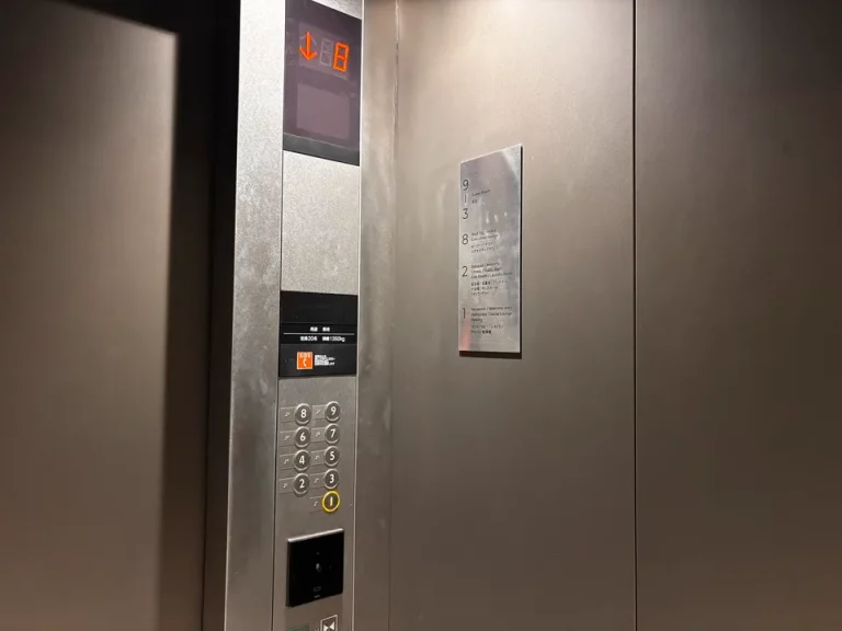 エレベーター階数ボタン②