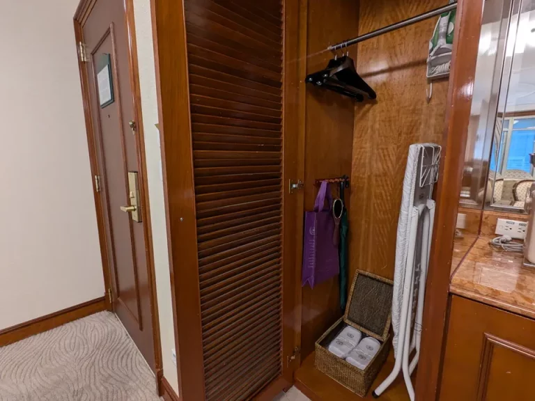 クローゼット開けた状態(リビング側)