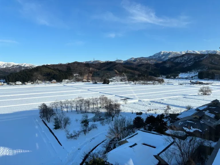 別邸フロントからの景色(1)
