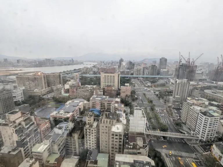 部屋からの眺望(北向き)