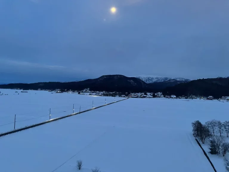 部屋からの眺望 夜(6)