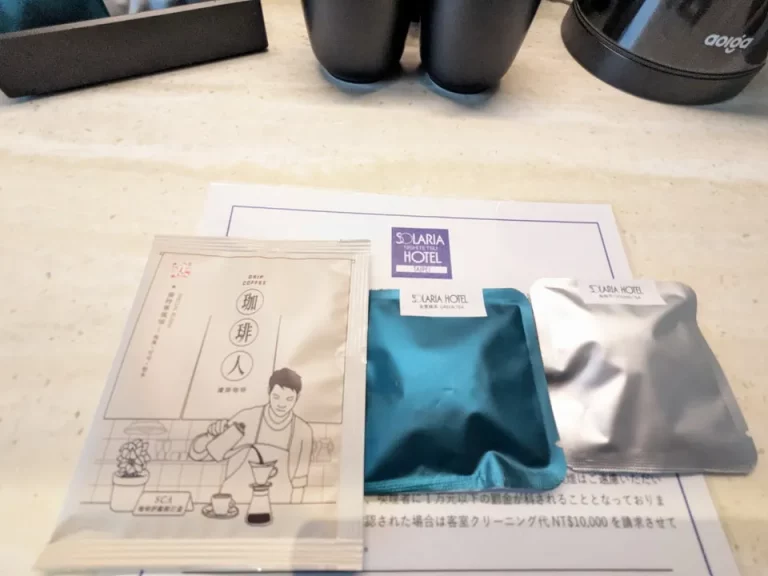 カフェコーナーのドリンク類