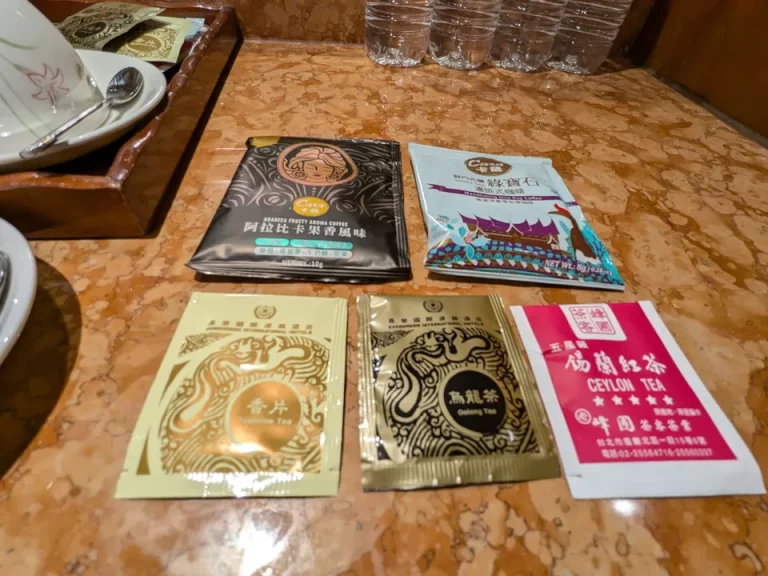 カフェコーナーのドリンク類