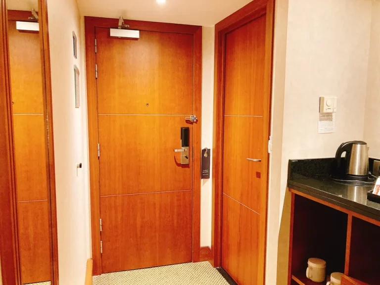 客室内観ドア&バスルーム入り口