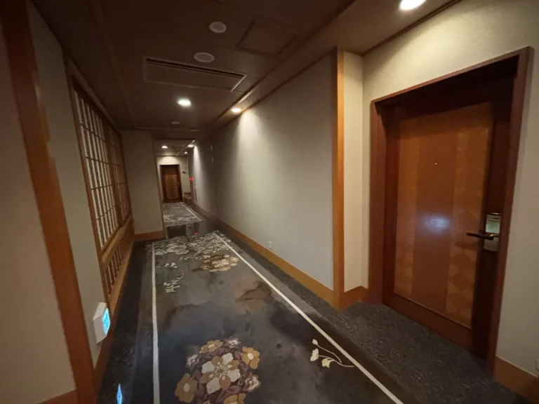 客室階廊下全体