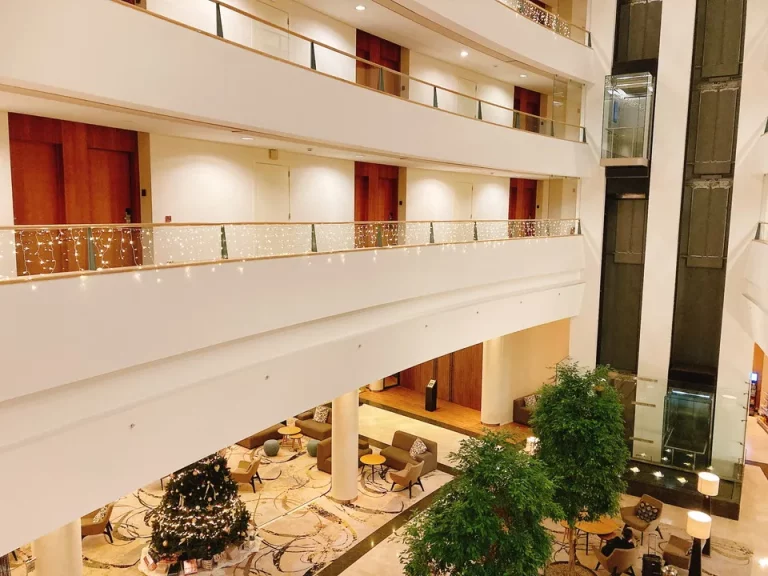 客室階廊下全体