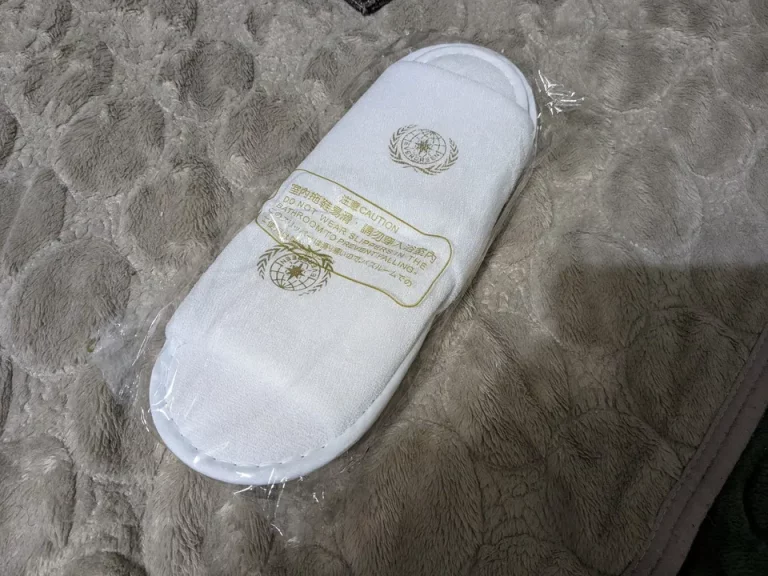 ホテルロゴ入りスリッパ