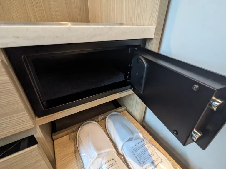 セキュリティボックス開けた状態