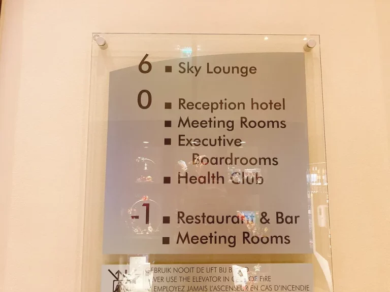 エレベーター案内表示