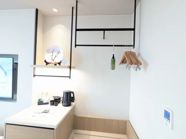 オープンなクローゼット