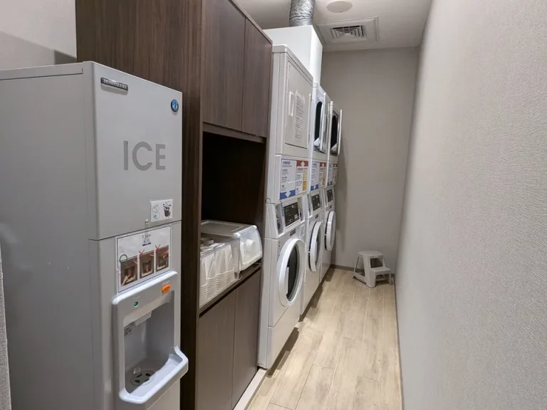コインランドリー、製氷機、