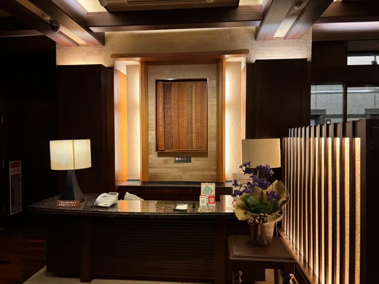 別邸フロントカウンター