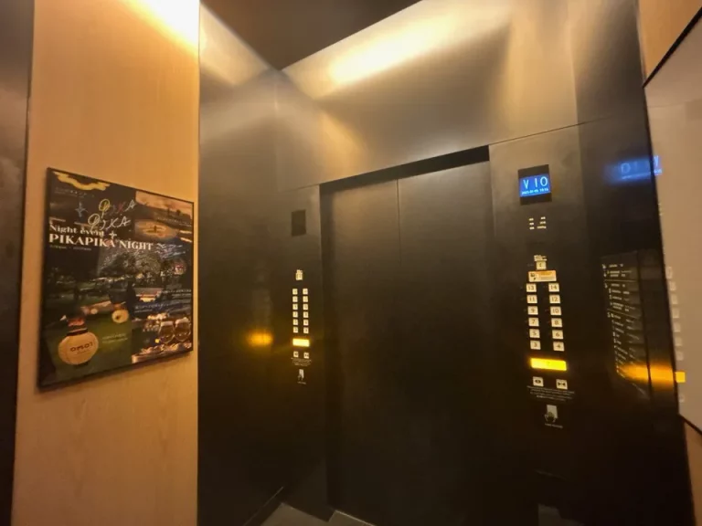 エレベーター階数ボタン②