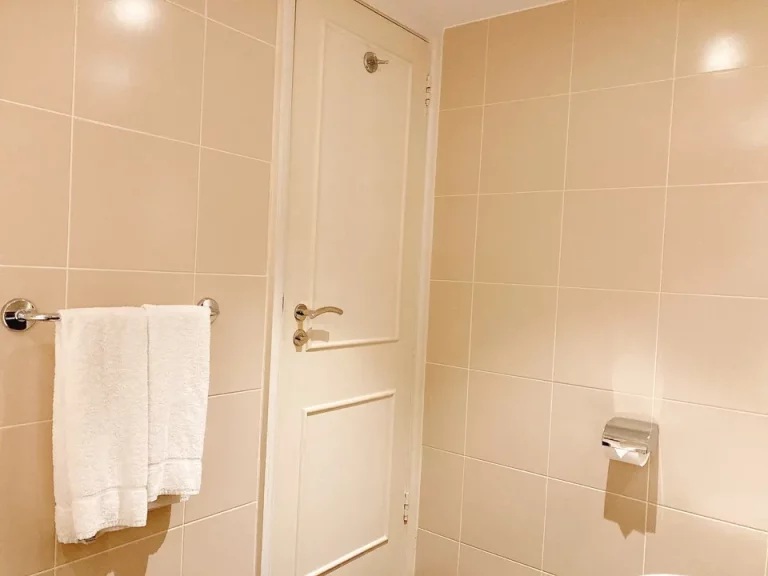 バスルーム内から入口