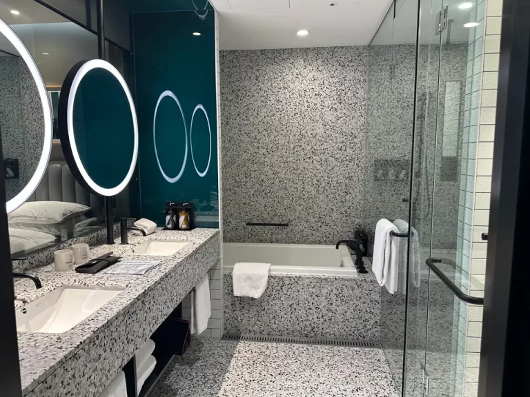 バスルーム入口から全景