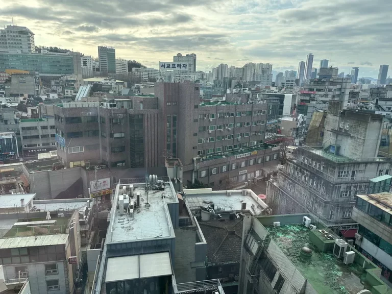 部屋からの眺望