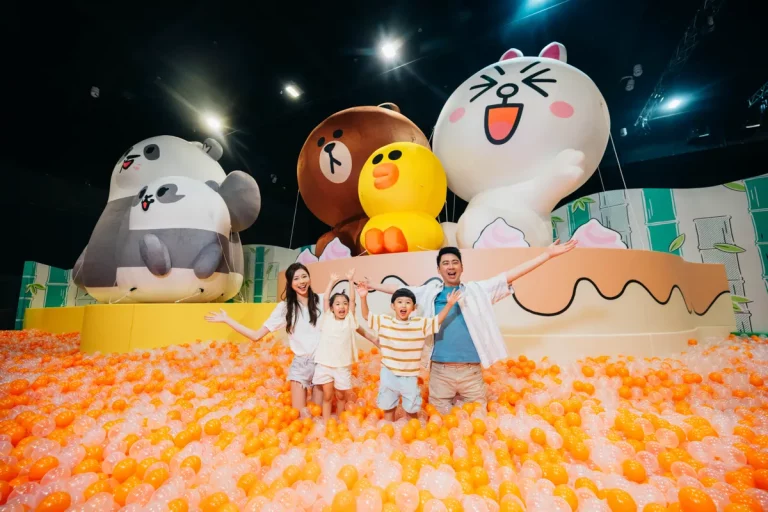 LINE FRIENDS × パンダフレンズ 「ボールピット・パーティー」