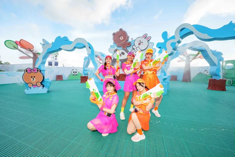 LINE FRIENDS × パンダフレンズ 「ワイルド・ウォーター・チームアップ」