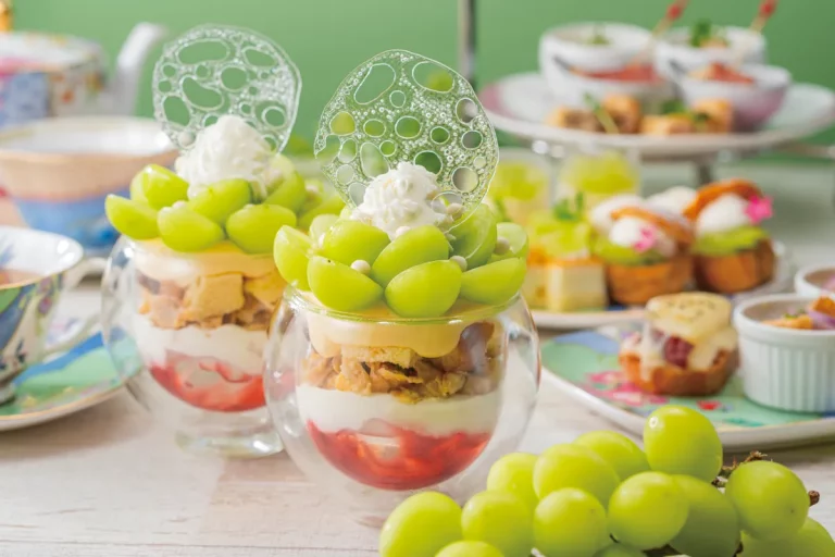 秋のアフタヌーンティーパフェザ ロイヤルパークホテル アイコニック 東京汐留