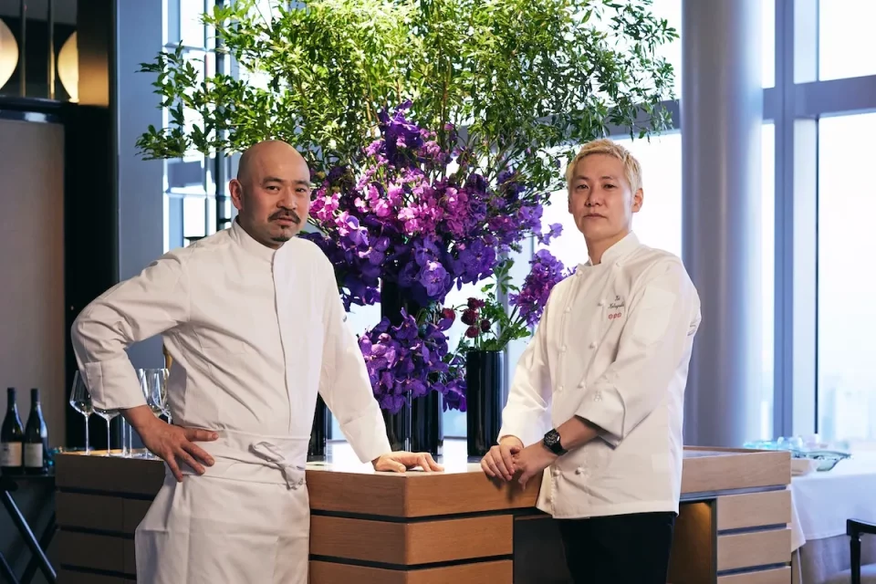 Chef Kei Kobayashi and chef Teruki Murashima 2